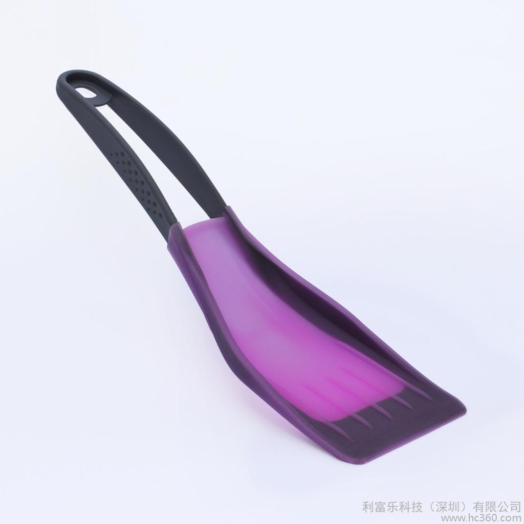 UUTENSILScooner魚(yú)鏟不粘鍋不傷鍋?zhàn)o(hù)鍋耐高溫硅膠鏟