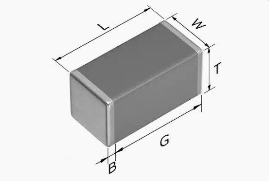 GA342DR7GF102KW02L  1000PF 250VAC X7R 1808 