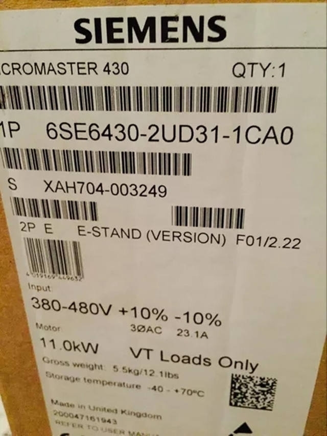 T׃l6SE6430-2UD27-5CAO