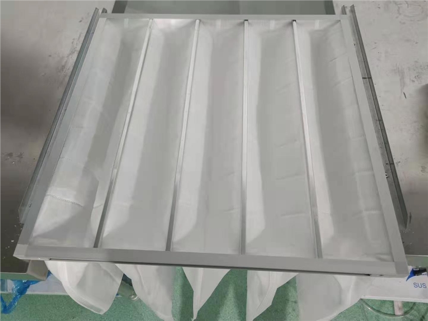 玻纖袋式中效過濾器 凈化空調(diào)風柜除塵布袋 風量大容塵量高耐高溫