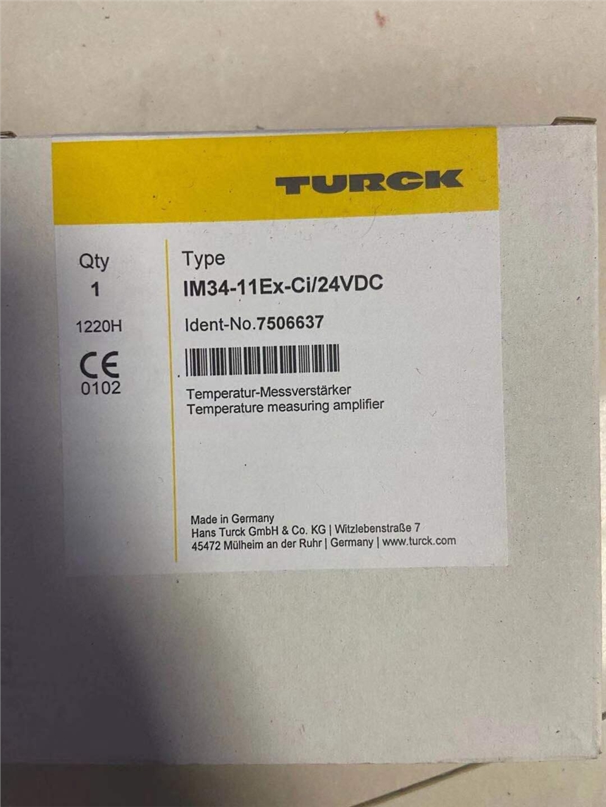 TURCK̖xIM33-11EX-HI/24VDC